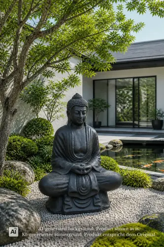 Product image of the product “Glass fiber - Sitting buddha 85cm ”